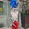 Red Blue Silver Balloons, Blue and Red Balloons, Royal Bule Red Silver Balloons Confetti Balloons for Hero Theme Man Birthday Boys Baby Shower Wedding Anniversary Party Independence Day Decorations